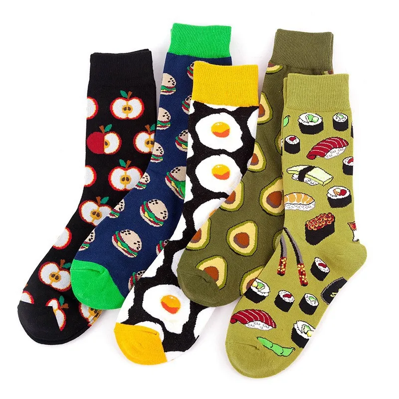 Street Fashion For Boy - 5 Pasang Kaos Kaki Katun Fashionable