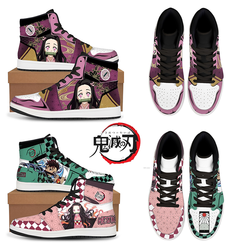 Street Fashion Boy - Sepatu Anime Fashion Demon Slayer Tanjirou