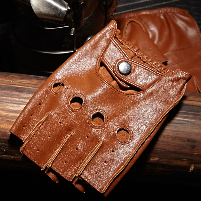 Street Fashion Gloves - Sarung Tangan Setengah Jari Pria Kualitas