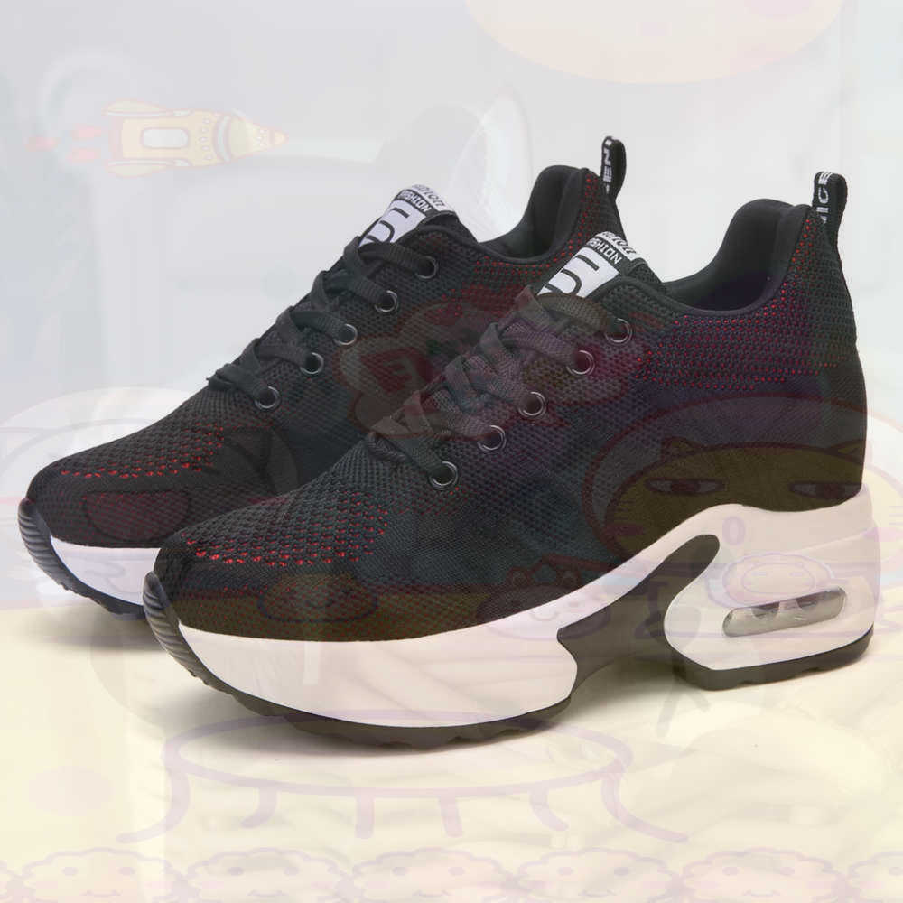 Street Fashion For Boy - Merah Ukuran 36 Sepatu Wanita Tenis