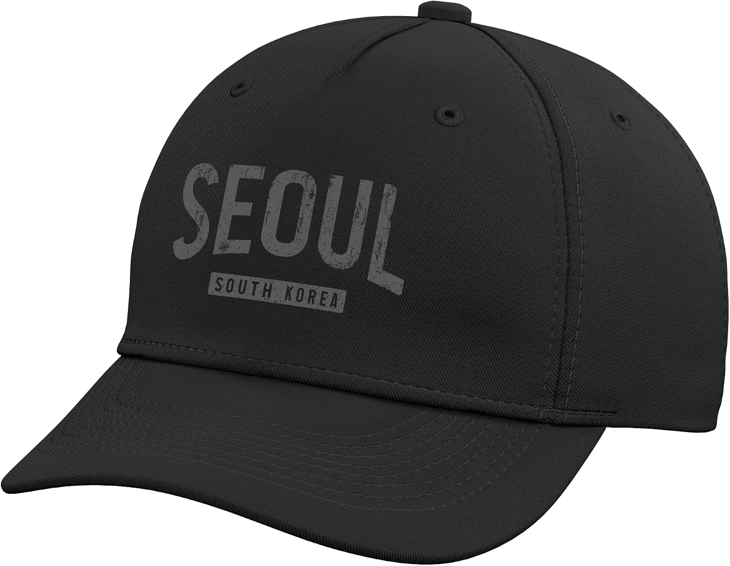 Street Fashion Of Seoul - Topi Bisbol Dapat Disesuaikan Korea Selatan