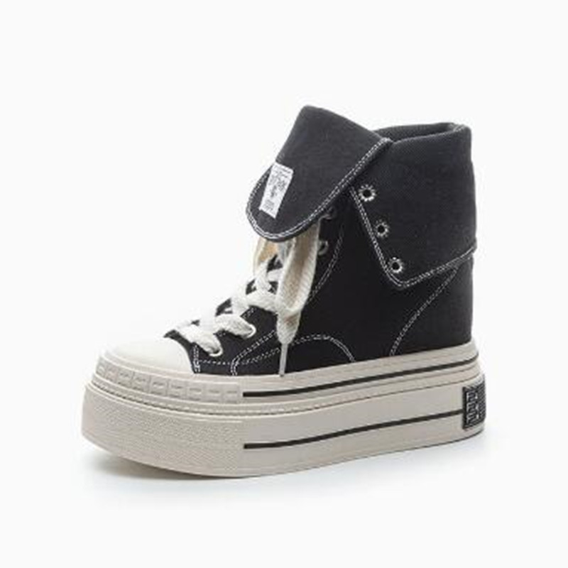 Street Fashion Brand - Sepatu Skateboard 12CM Breathable Peninggi Badan