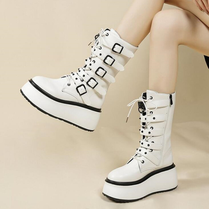 Street Fashion Brand - Sepatu Bot Gaya Gotik Terbaru untuk