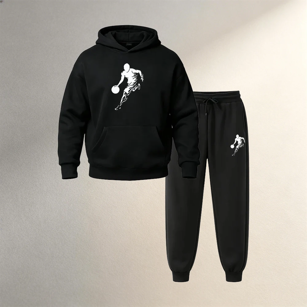 Street Fashion Hoodie - Pakaian Pria Setelan Hoodie Pullover 2