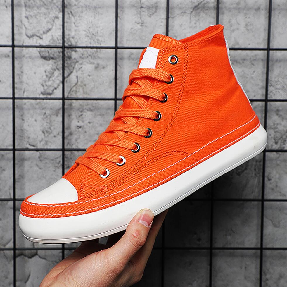 Street Fashion Brand - Sepatu Kanvas High Top Pria Kasual