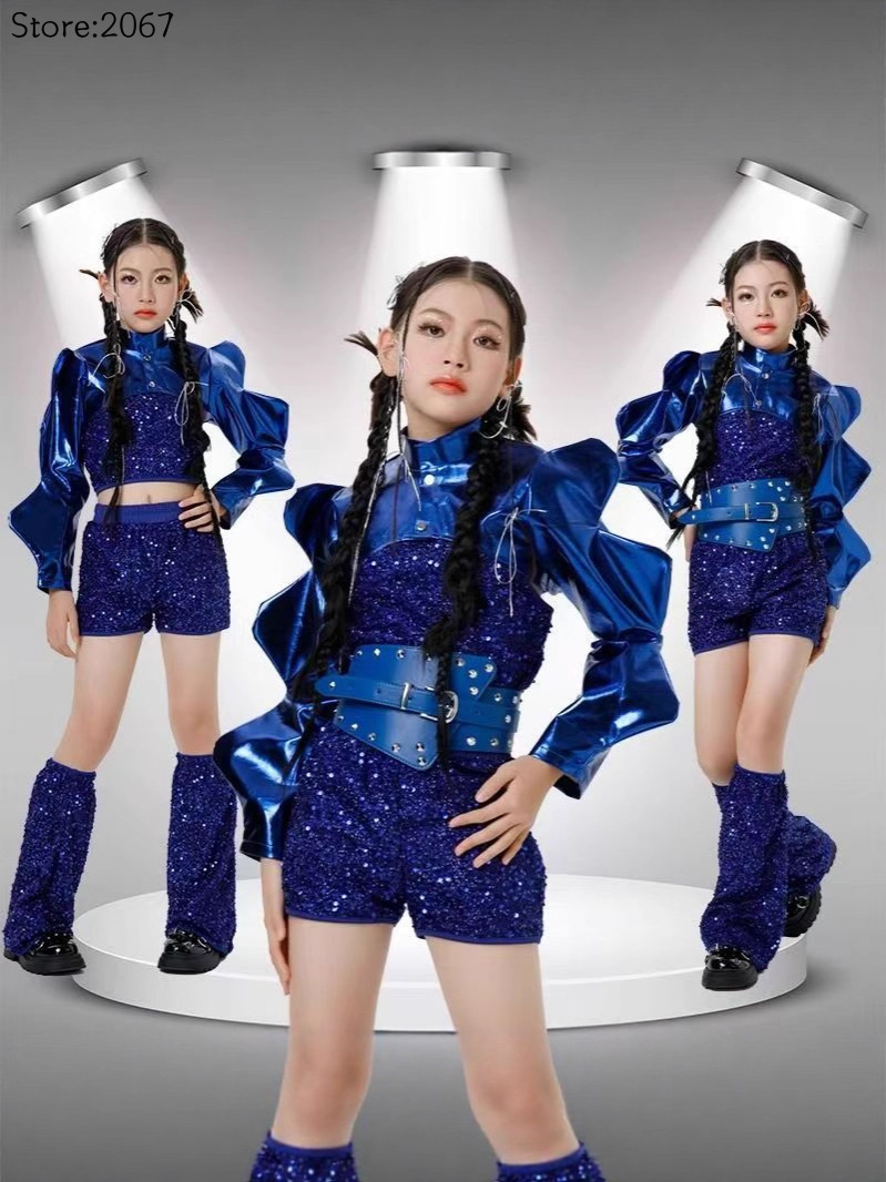 Street Fashion Runway - Pakaian Tari Jazz Kostum Payet Fashion