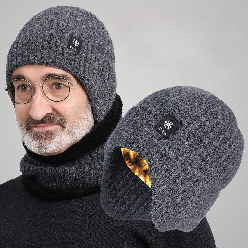 Street Fashion Gloves - Topi Rajut Musim Dingin Pria Topi