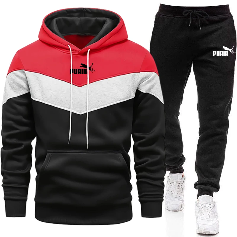 Setelan Pria/Hoodie/Celana 202 - Street Fashion Hoodie ulasan dan harga