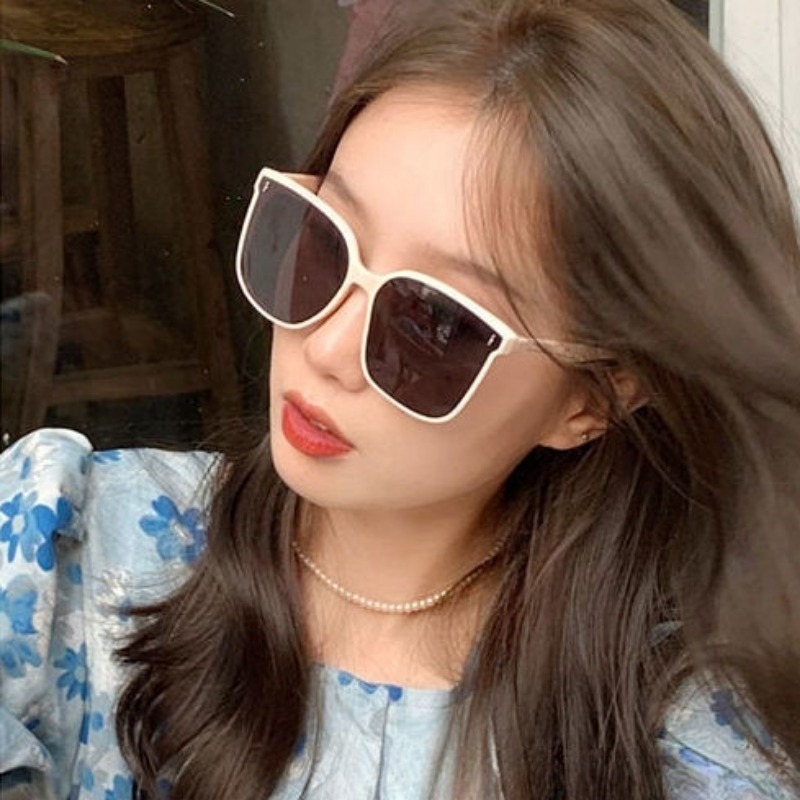 Kacamata Hitam Fashion Square  - Street Fashion Glasses ulasan dan harga