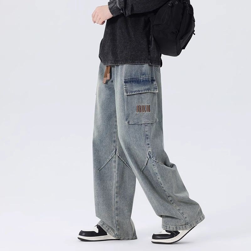 Celana Denim Kerja Pria Model  - Cargo Pant Wide ulasan dan harga
