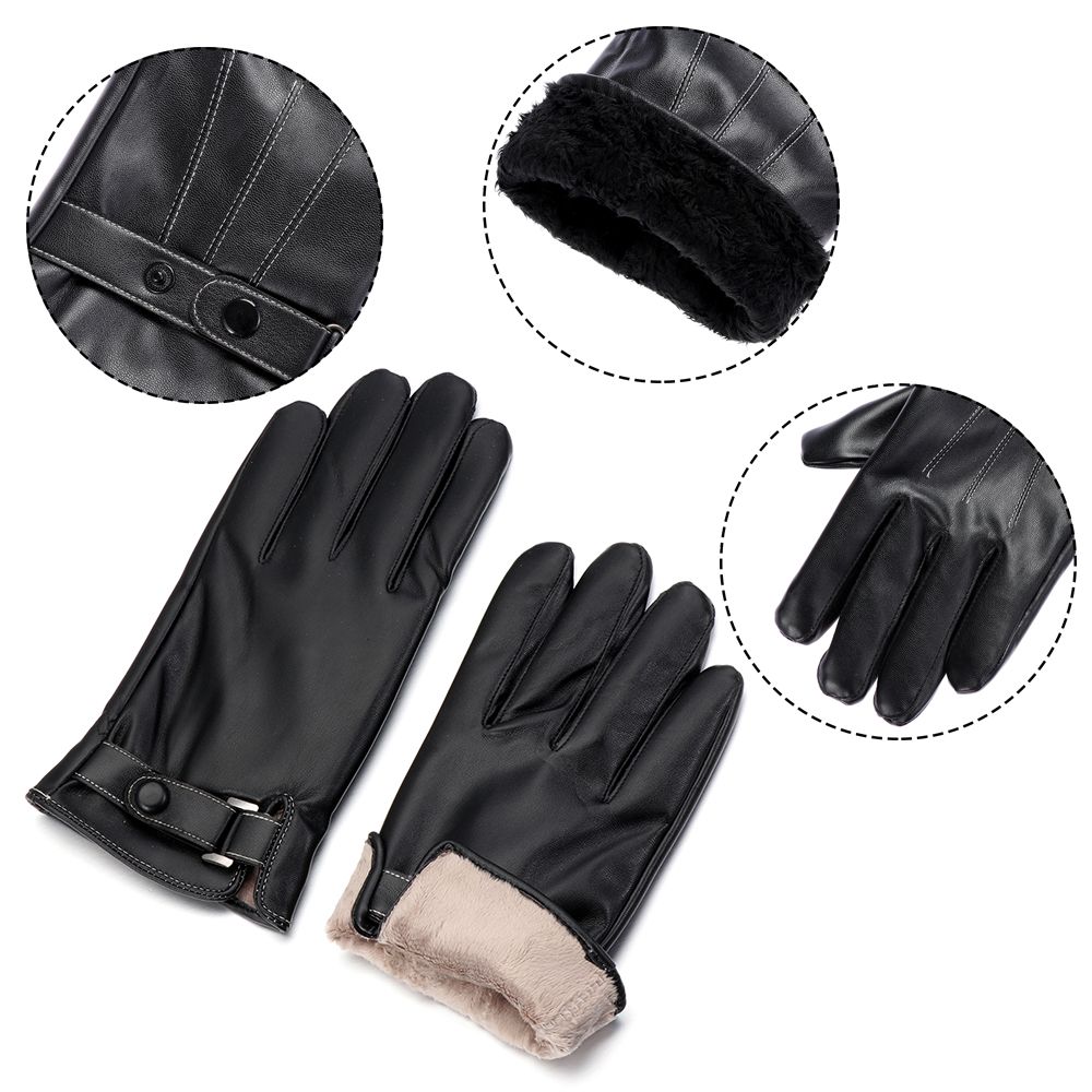Sarung tangan bulu termal pria - Street Fashion Gloves ulasan dan harga