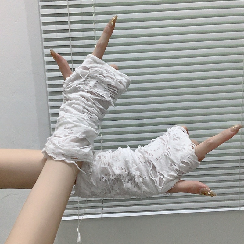 Sarung Tangan Anti UV Berbahan - Street Fashion Gloves ulasan dan harga
