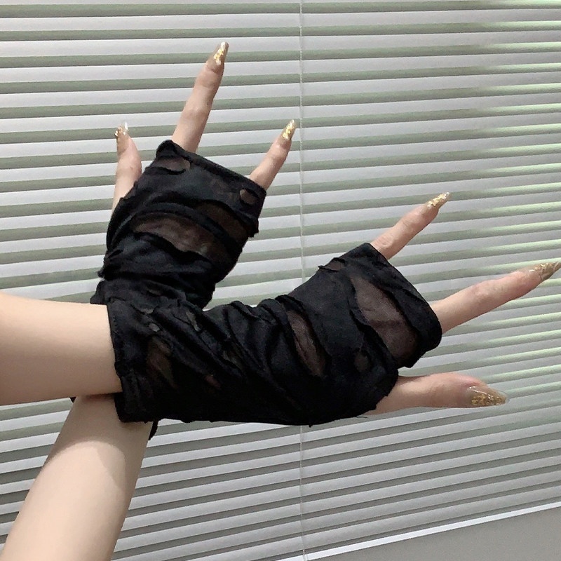 Sarung Tangan Anti UV Berbahan - Street Fashion Gloves ulasan dan harga