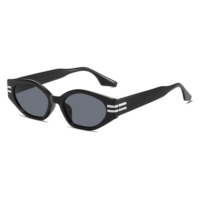 Kacamata Hitam Cat Eye Y2K Bin - Street Fashion Glasses ulasan dan harga