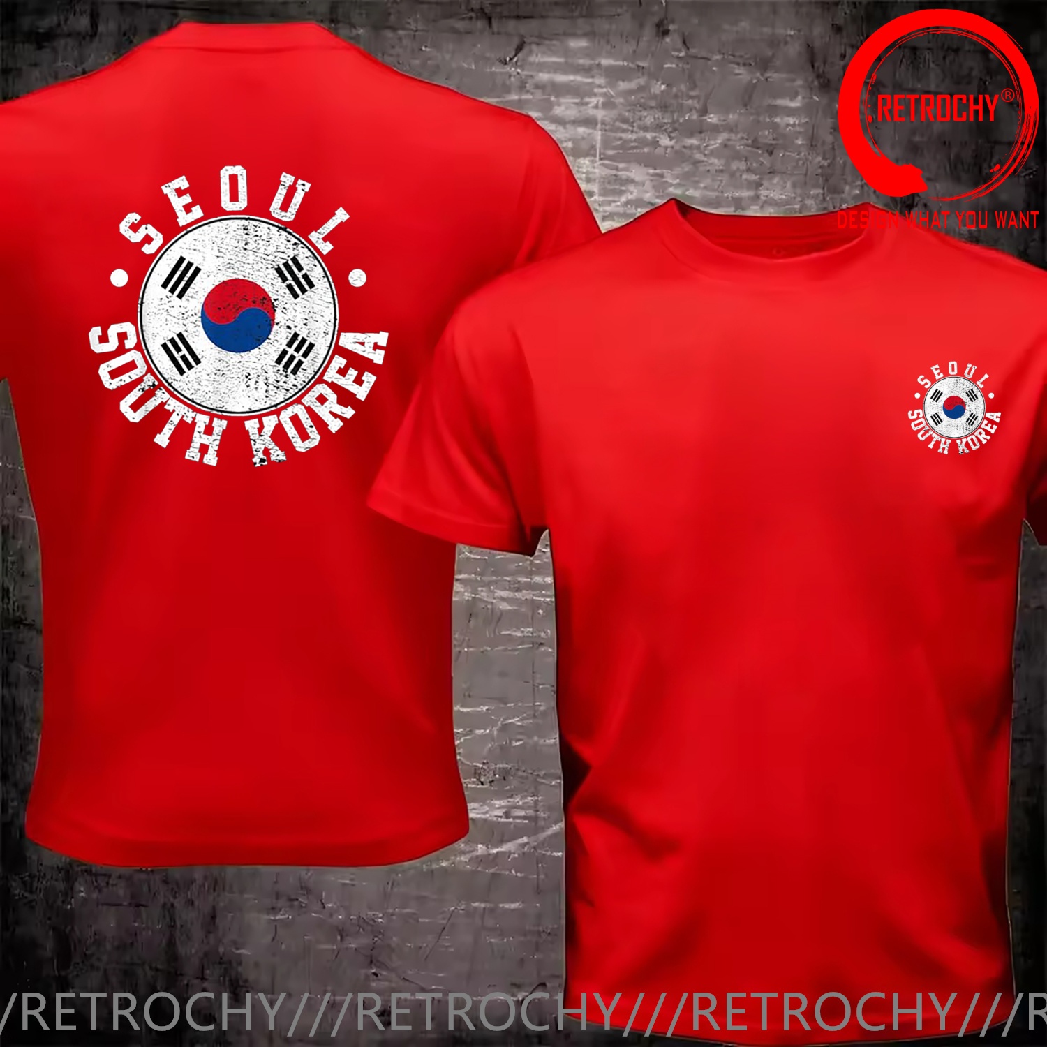 Kaus Desain Lucu Vintage Distr - Street Fashion Of Seoul ulasan dan harga