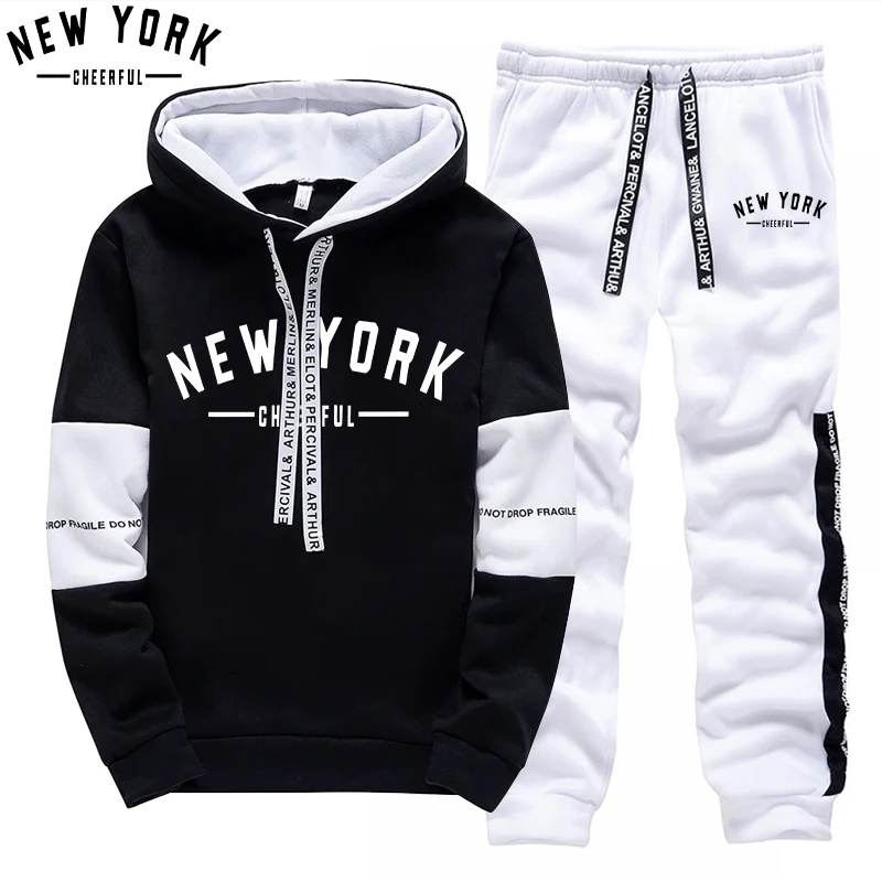 Setelan Pria/Hoodie/Celana, Bu - Street Fashion Hoodie ulasan dan harga
