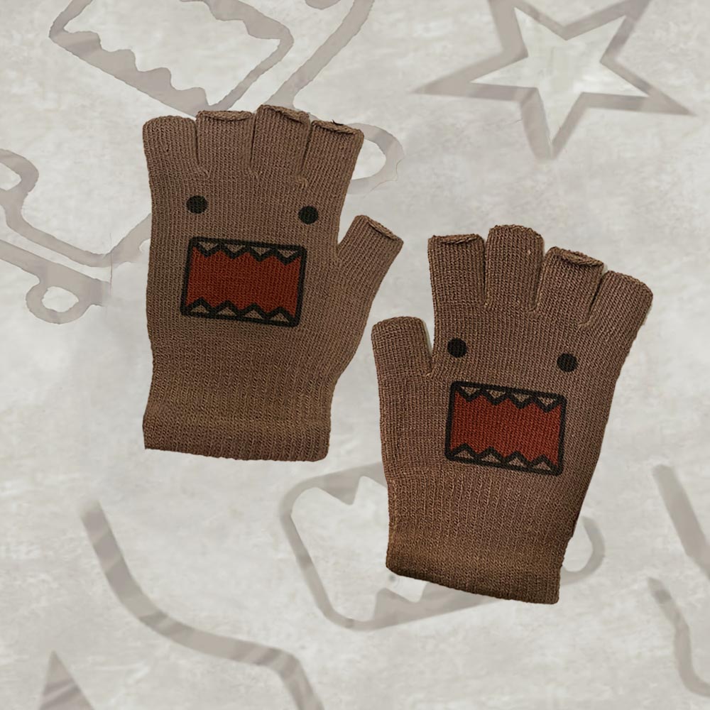Sarung Tangan Cetak Y2K Baru A - Street Fashion Gloves ulasan dan harga