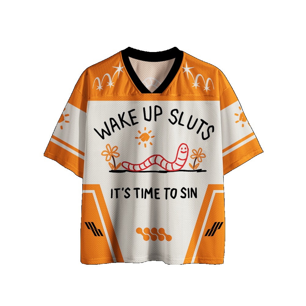 Jersey Sepak Bola Gothic Cetak - Street Fashion Jersey ulasan dan harga
