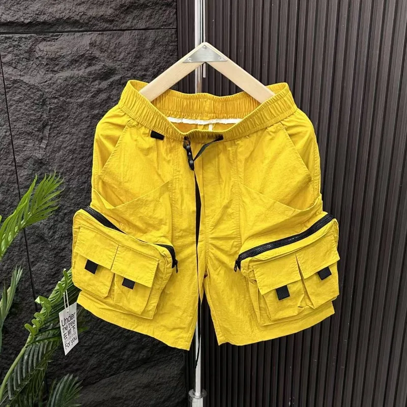 Celana Pendek Kargo Pria Solid - Cargo Pant Wide ulasan dan harga