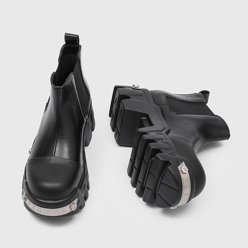 Sepatu Bot Pria Fashion Mewah  - Street Fashion Luxury ulasan dan harga