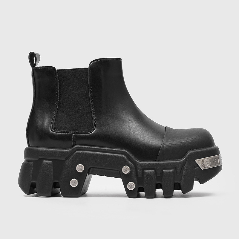 Sepatu Bot Pria Fashion Mewah  - Street Fashion Luxury ulasan dan harga