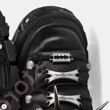 Sepatu Sneakers Platform Gothi - Street Fashion Y2K ulasan dan harga