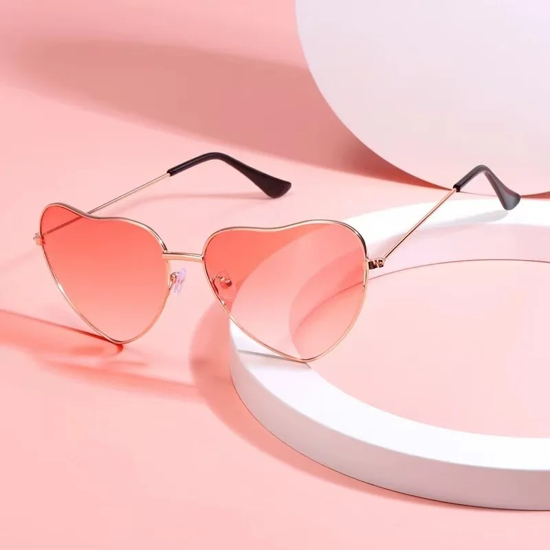 Kacamata Hitam Logam Bentuk Ha - Street Fashion Glasses ulasan dan harga