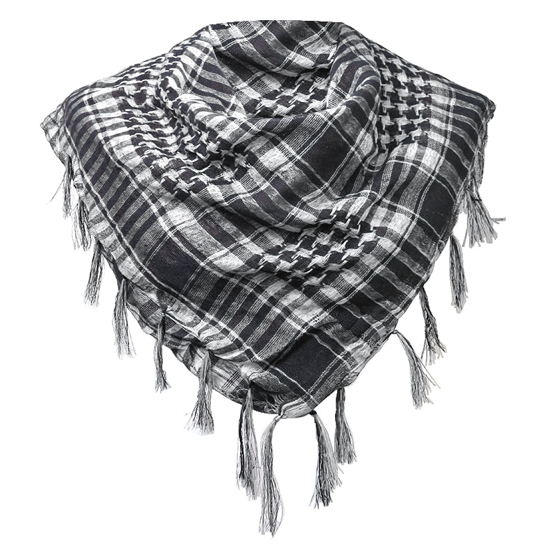 Syal Houndstooth Jilbab Kotak- - Street Fashion Gloves ulasan dan harga