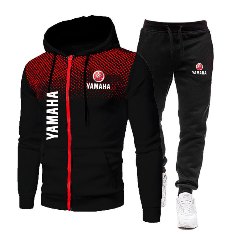 Setelan Pria Yamaha dengan Cet - Street Fashion Hoodie ulasan dan harga