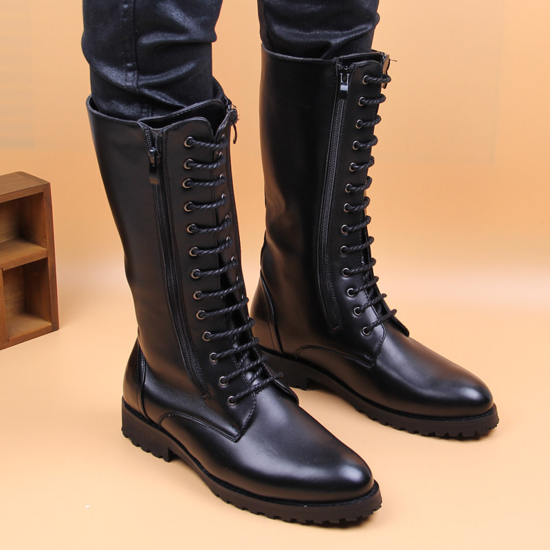 Sepatu Bot Tinggi Fashion Mewa - Street Fashion Luxury ulasan dan harga