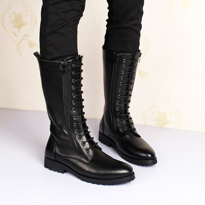 Sepatu Bot Tinggi Fashion Mewa - Street Fashion Luxury ulasan dan harga