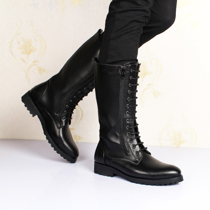 Sepatu Bot Tinggi Fashion Mewa - Street Fashion Luxury ulasan dan harga