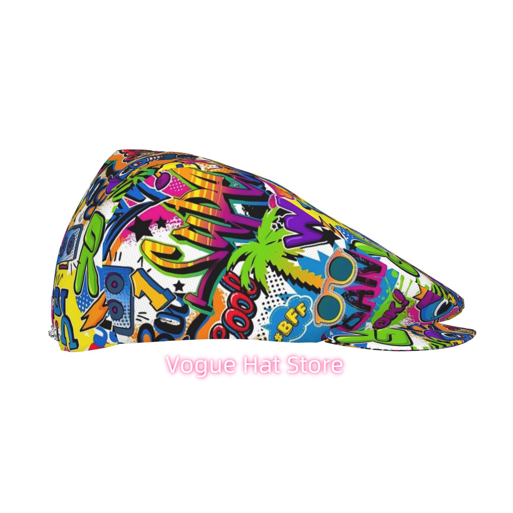 1 buah topi beret bergaya seni - Street Fashion Essentials ulasan dan harga