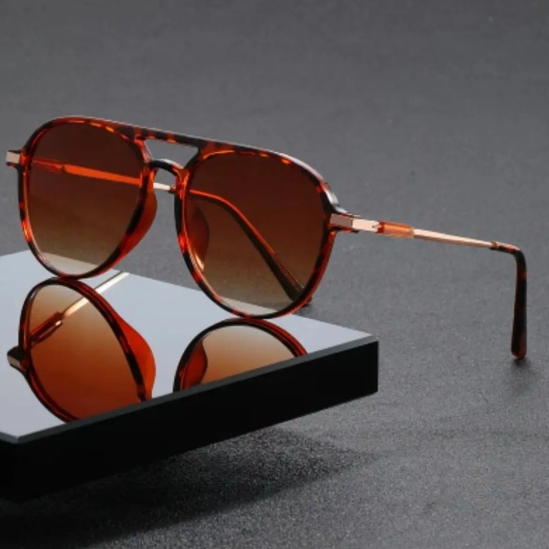 Kacamata Pilot Vintage Wanita  - Street Fashion Glasses ulasan dan harga