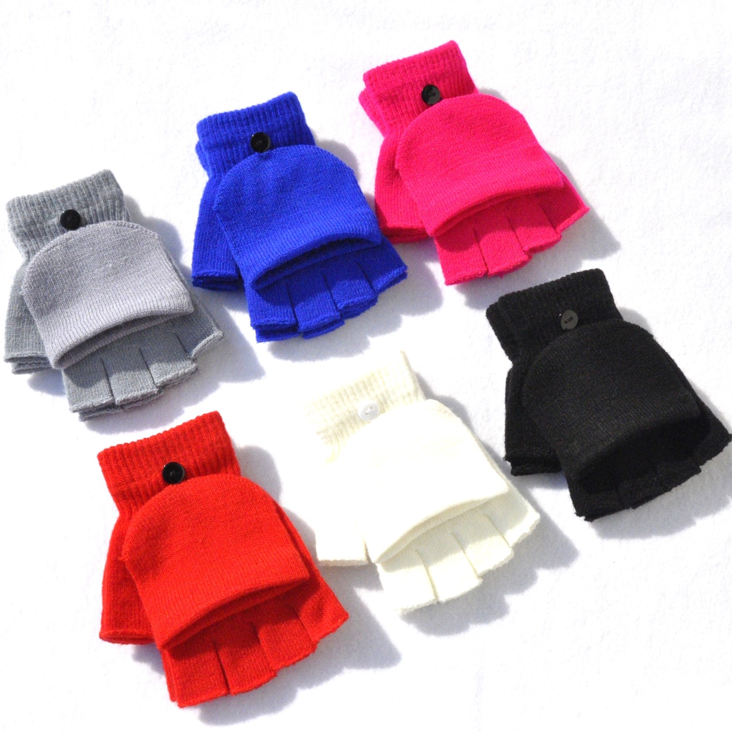 Rajutan Penutup Lipat Sarung T - Street Fashion Gloves ulasan dan harga