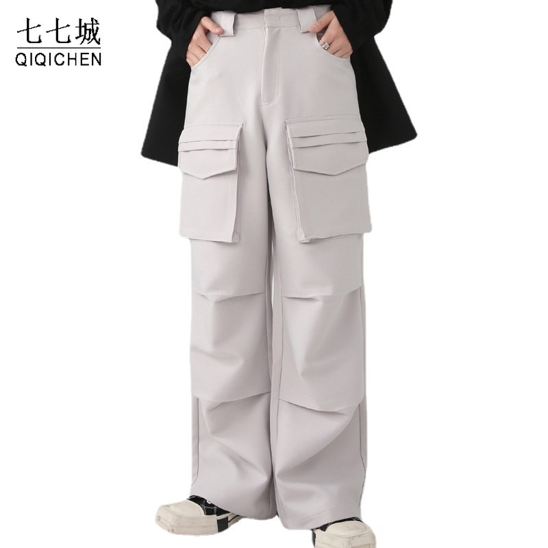 Celana kargo Vintage pria, cel - Cargo Pant Wide ulasan dan harga