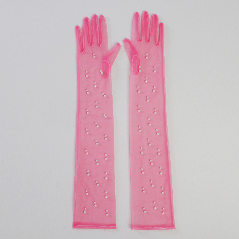 Sarung Tangan Dekorasi Mutiara - Street Fashion Gloves ulasan dan harga