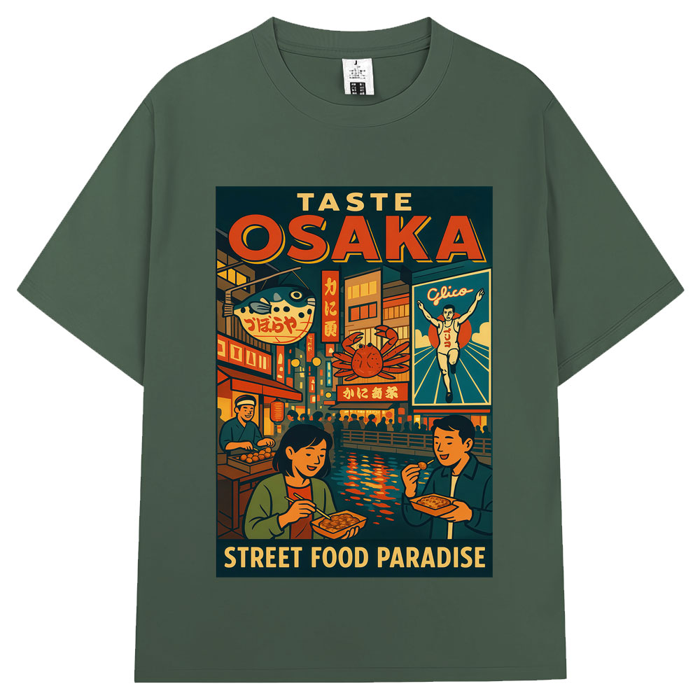 Kaos dengan Gaya Jepang, Makan - Street Fashion Osaka ulasan dan harga