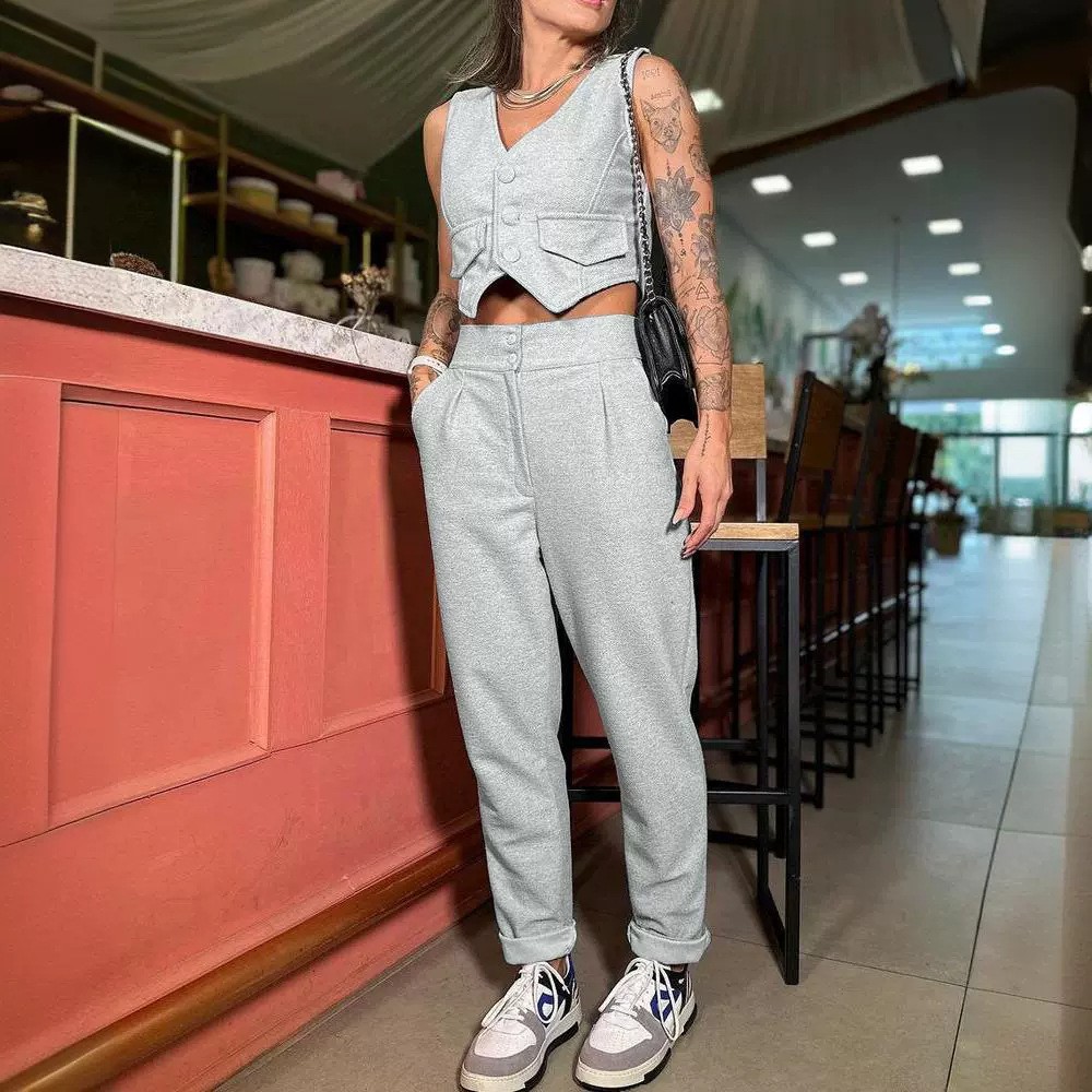 Pakaian Wanita Atasan Rompi Ta - Street Fashion China Girl ulasan dan harga