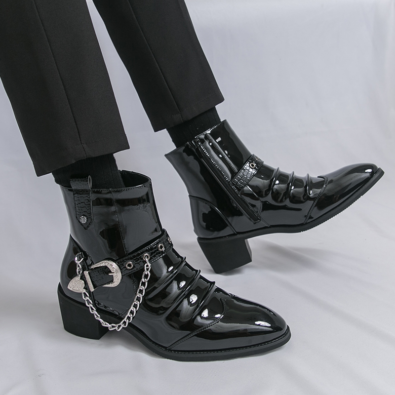 Sepatu Bot Kasual Pria High To - Street Fashion Brand ulasan dan harga