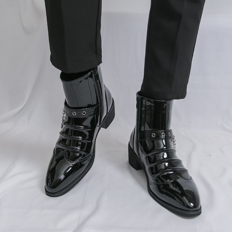 Sepatu Bot Kasual Pria High To - Street Fashion Brand ulasan dan harga