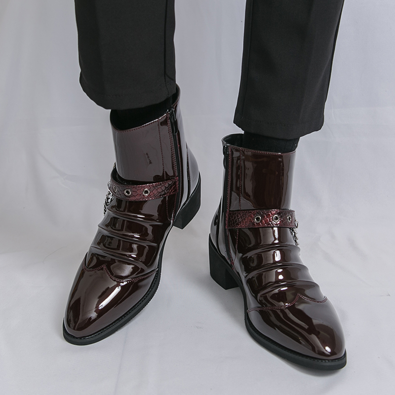 Sepatu Bot Kasual Pria High To - Street Fashion Brand ulasan dan harga