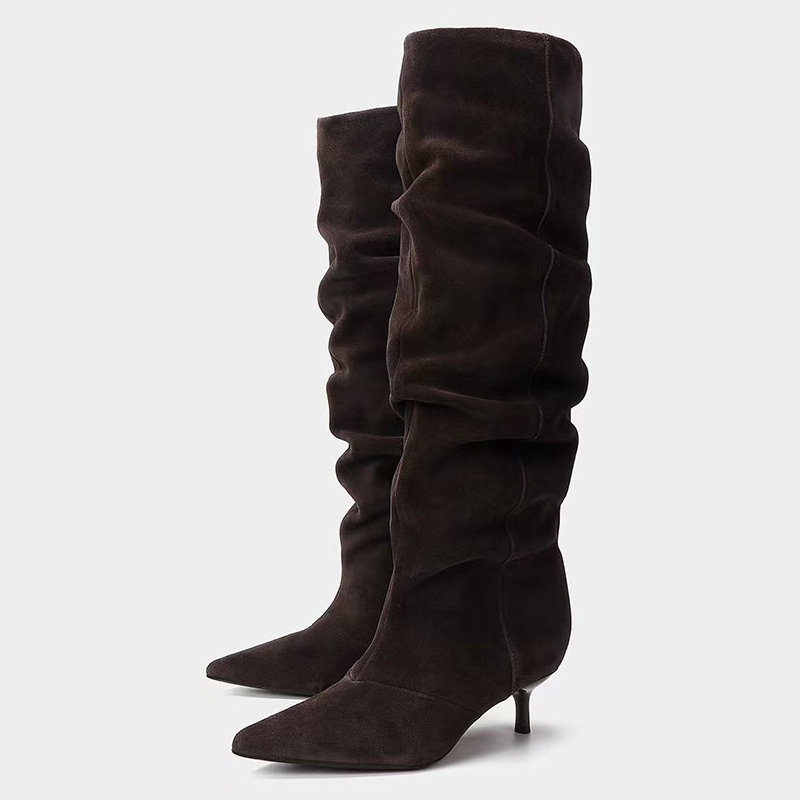 Sepatu Bot Tinggi Selutut Wani - Street Fashion Runway ulasan dan harga