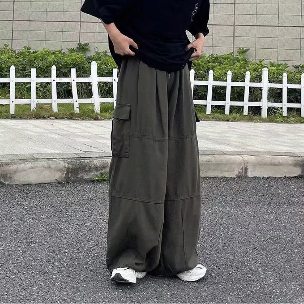Celana Cargo Streetwear Jepang - Cargo Pant Wide ulasan dan harga