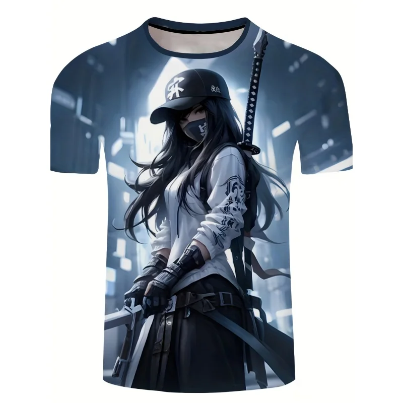 Kaos 3D Print Motif Ular Kupu- - Street Fashion For Boy ulasan dan harga