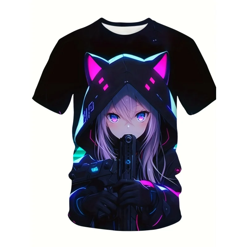 Kaos 3D Print Motif Ular Kupu- - Street Fashion For Boy ulasan dan harga
