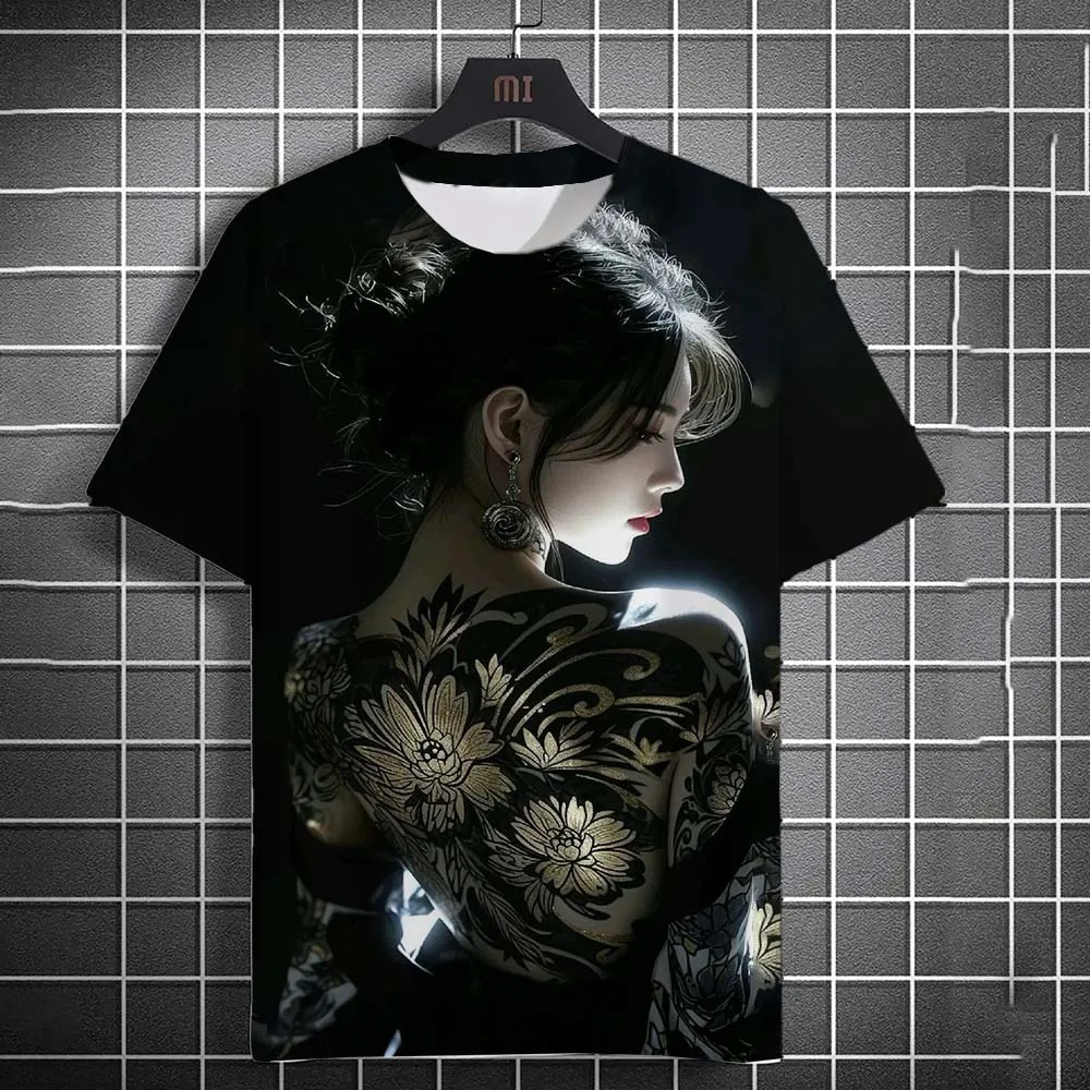 Kaos 3D Print Motif Ular Kupu- - Street Fashion For Boy ulasan dan harga