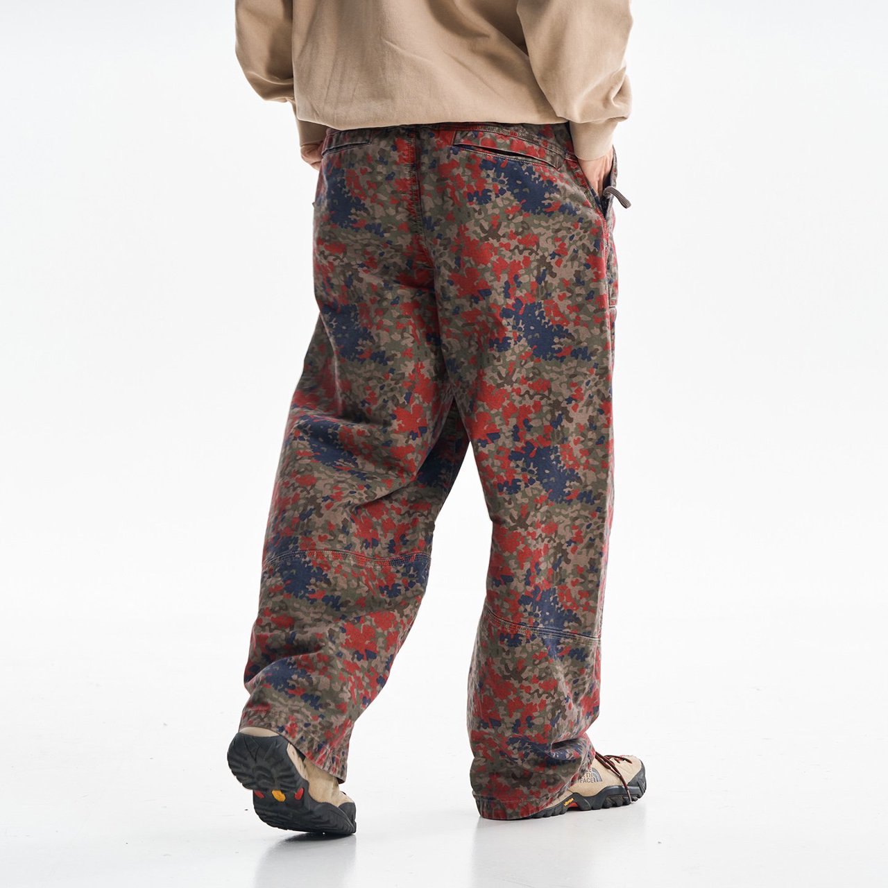 Celana Kargo Katun Cetak Berku - Cargo Pant Wide ulasan dan harga
