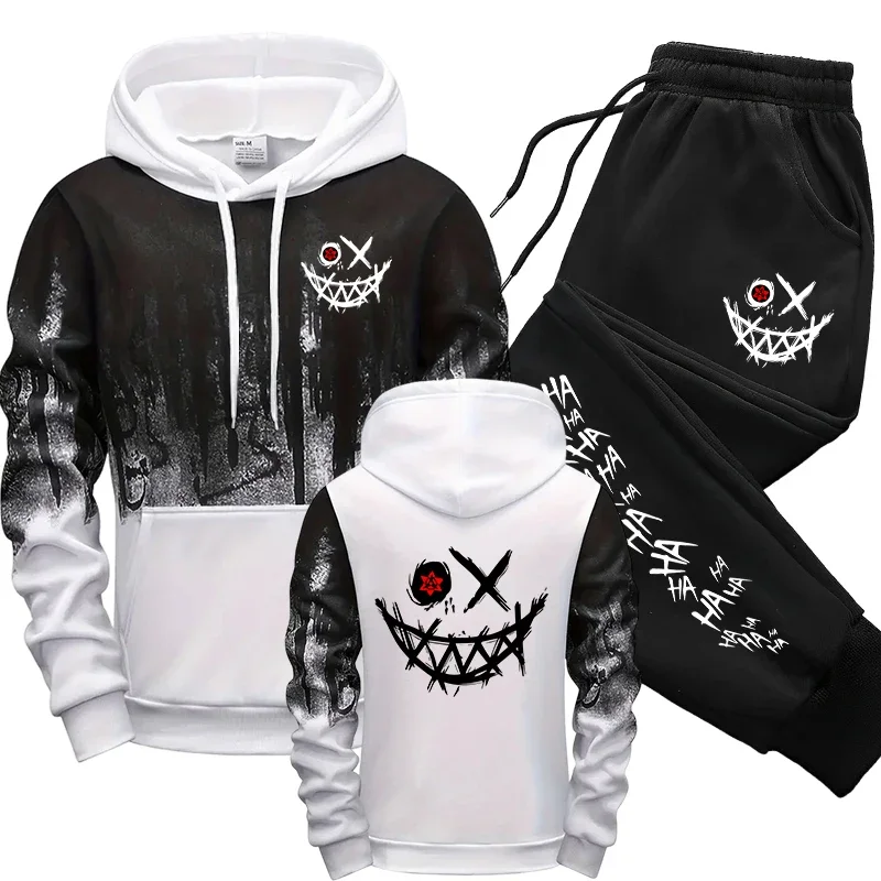 Setelan Olahraga Kasual Pria M - Street Fashion Hoodie ulasan dan harga