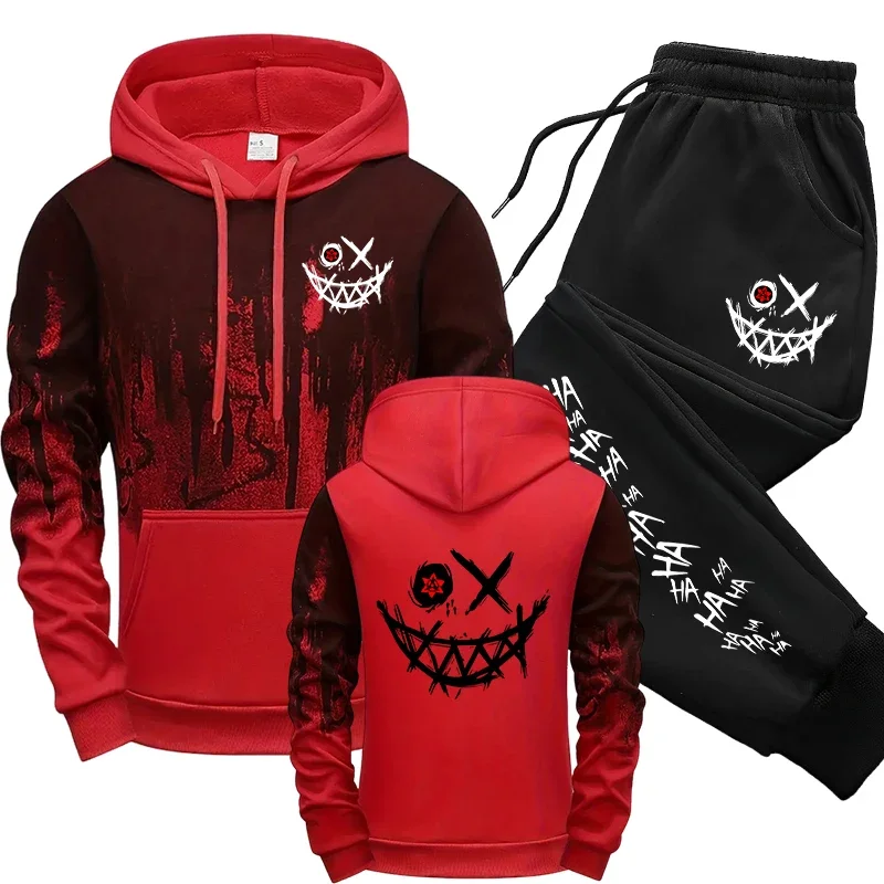 Setelan Olahraga Kasual Pria M - Street Fashion Hoodie ulasan dan harga